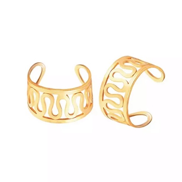 “Skye” Bohemian Hippie No Pierce Cute Ear Cuff - Picture 5 of 7